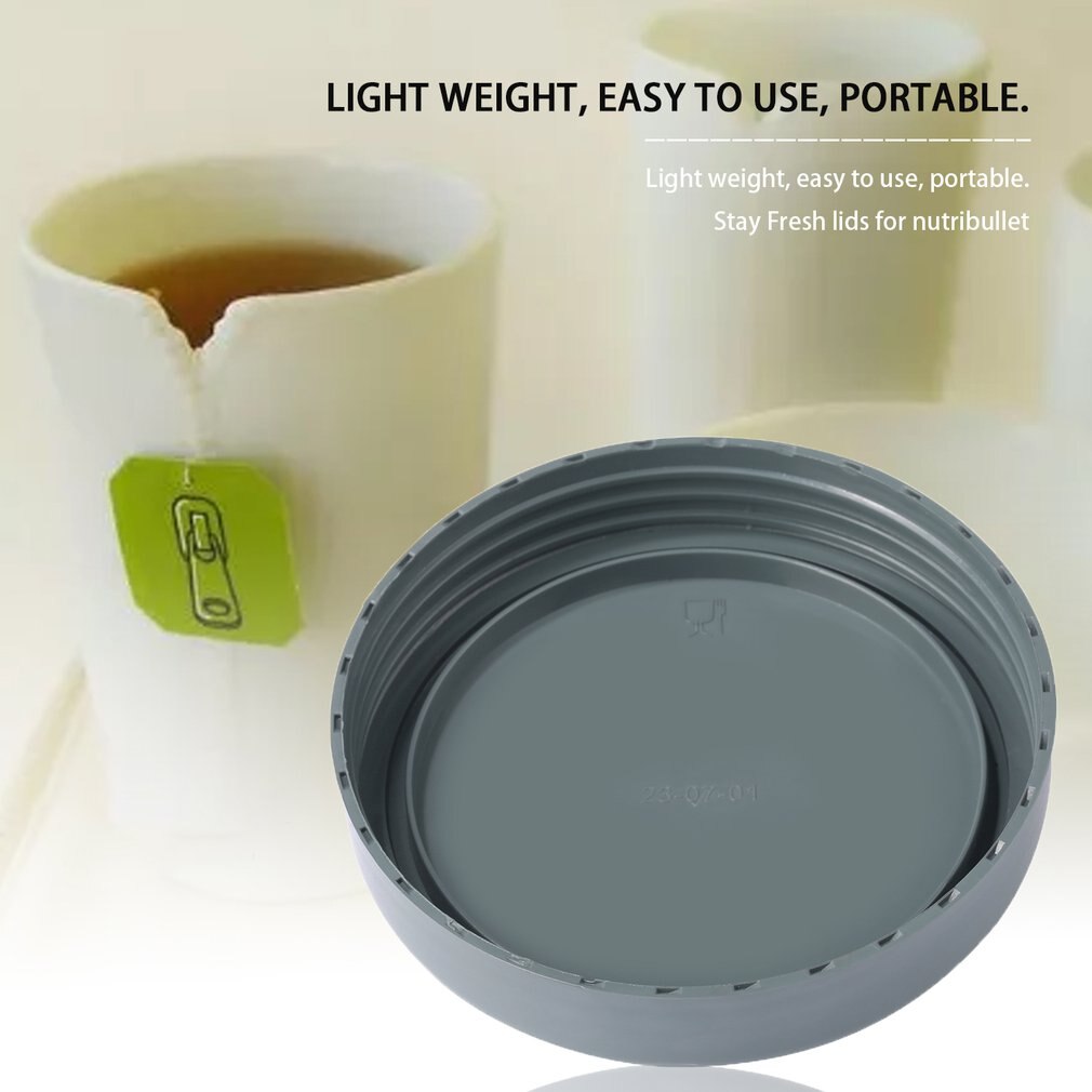 Huishoudelijke Duurzaam Verblijf Verse Afdichting Deksels Geen Gaten Lot Vervanging Voor Nutribullet Blender Juicer Mixer Lichtgewicht Draagbare