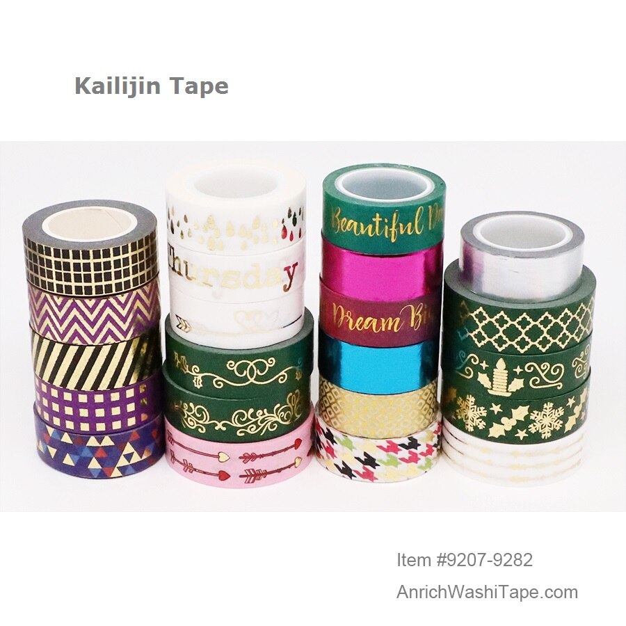 Goudfolie Washi Tape Washi Tape Folie Tape Decoratie Washi Tape Geschenkdoos Wikkelen