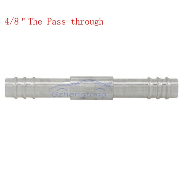 Aluminum Car Auto Air Conditioning Tube Fittings Hose Pipe Connector Universal Flat Adapter 3/8'' 1/2'' 5/8'' 3/4''