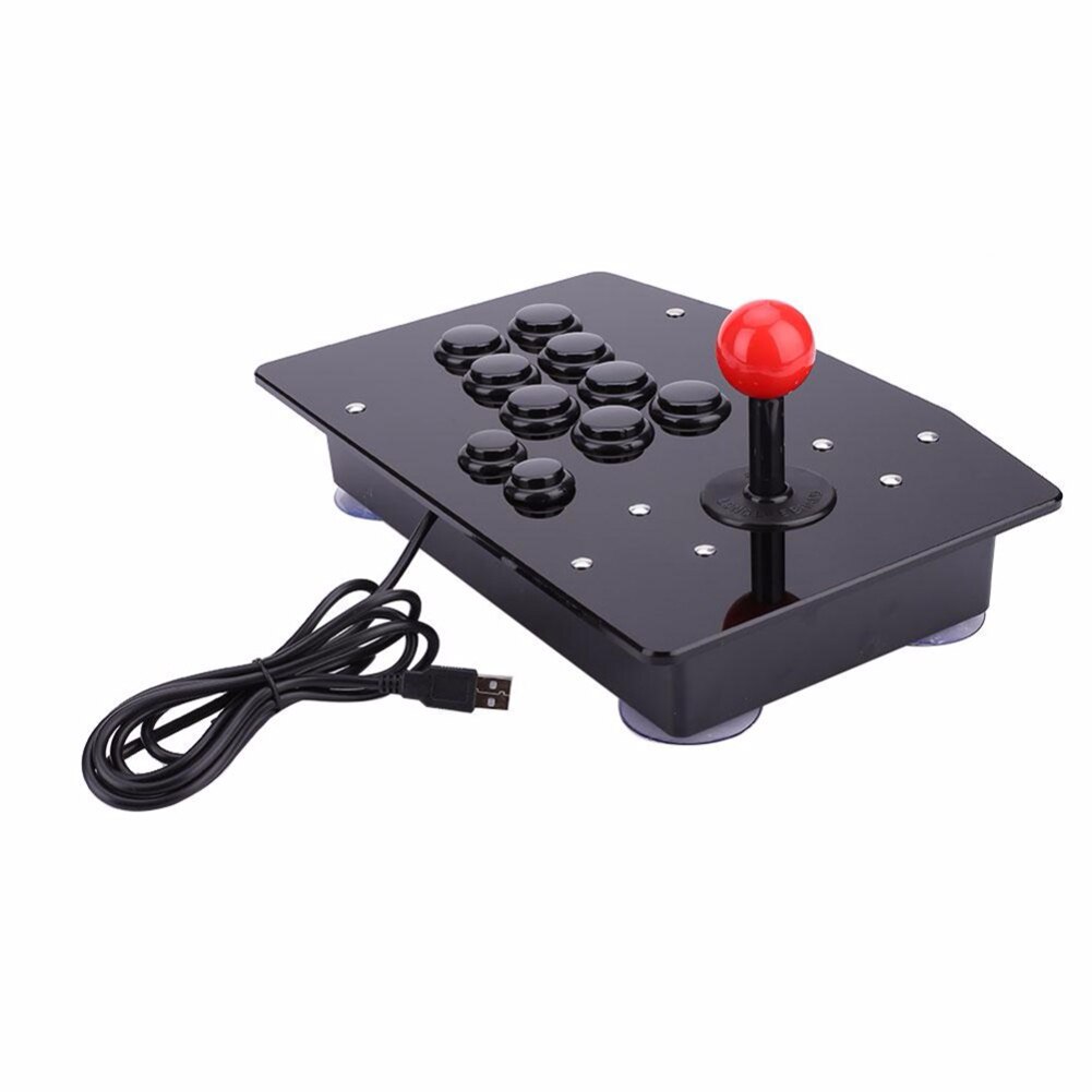 Choifoo Arcade Joystick Case Arcylic Materiaal Led Gat Diy Arcade Machine Joystick Acryl Panel + Case Shell Vervanging