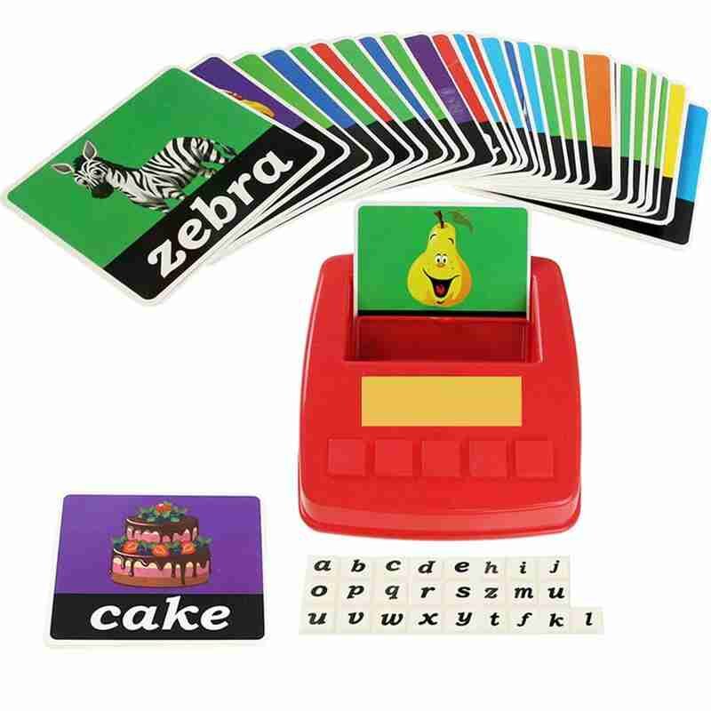 26 Alphabet Letter Spelling Game For Kids Preschooler Educational Learning Machine Hobbies English Language Teaching Puzzles