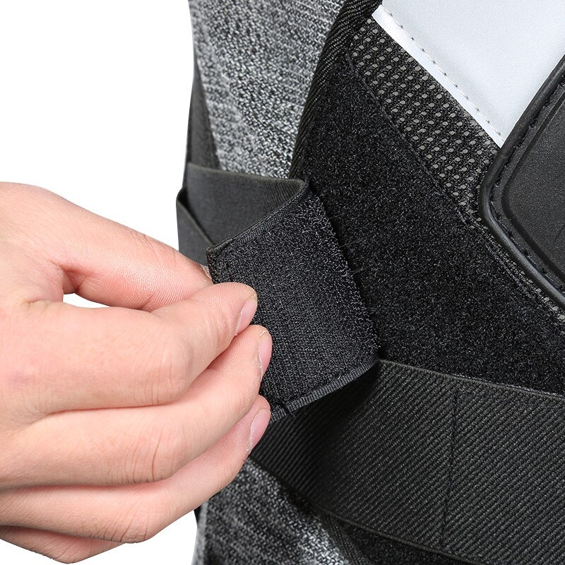 Protector de espalda para motocross, mallas protectoras negras de para la espalda, patinaje, nieve, armadura para motocicleta, XL, L, accesorios para coche