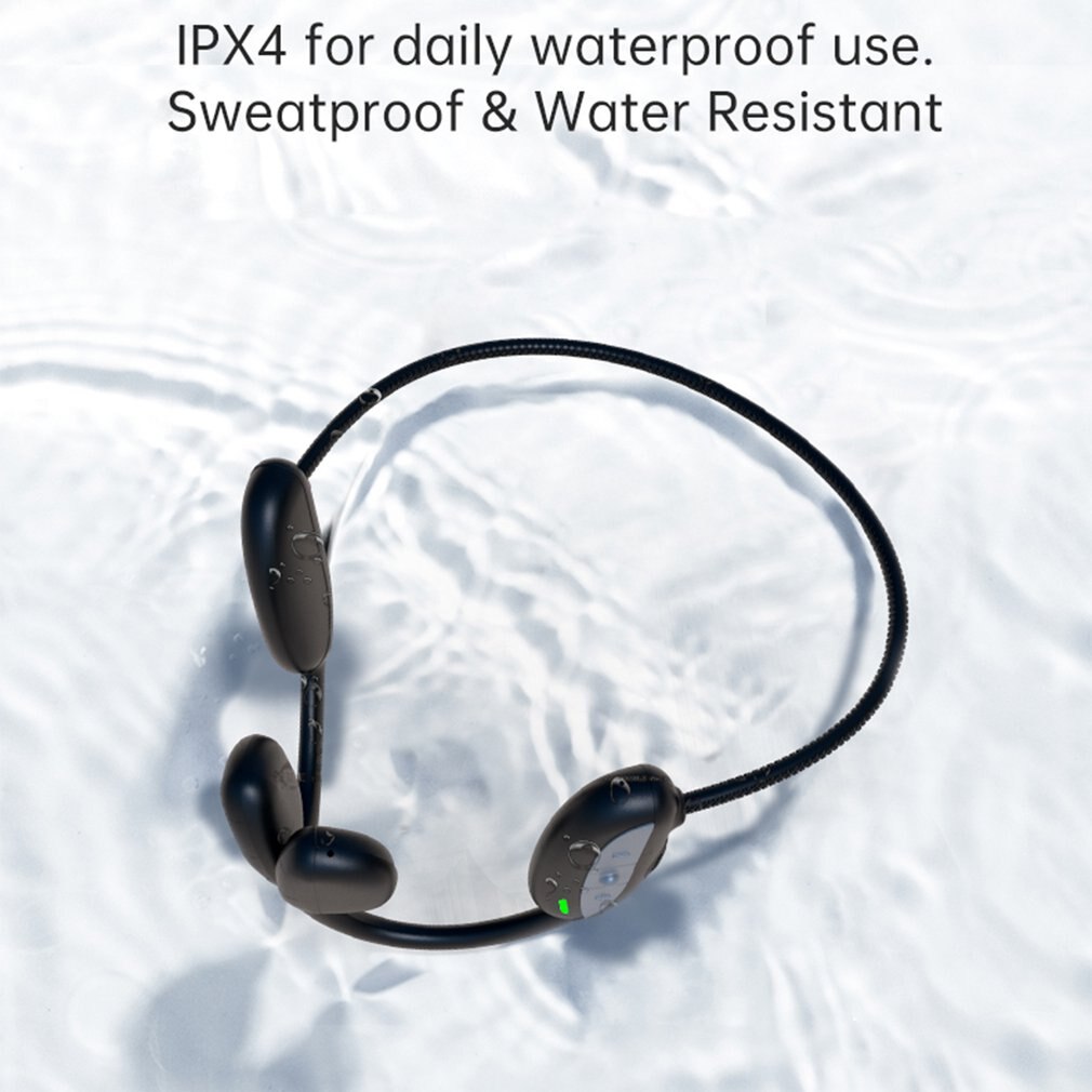 Bluetooth-headset für 4gb mp3 spieler (5.0 2 in 1)  ip68 wasserdicht, ideal zum laufen, fitness, sport und schwimmen