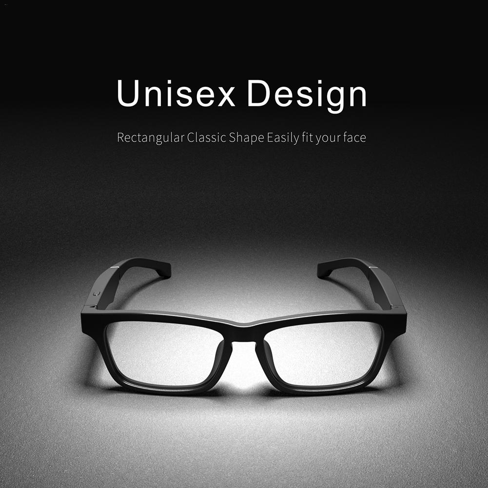 K1 Smart Wireless Bluetooth Headset Glasses USB Car Sports Anti-Blu-ray Earphones Built-in Speaker No Bone Conduction Headphones