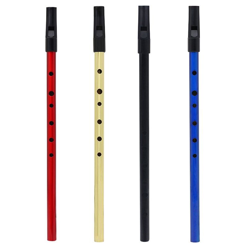 Irish Whistle Ireland Flute whistle Tin whistle Key of D Penny whistle 6 Holes Flute Chanter Mini pocket Musical Instrument