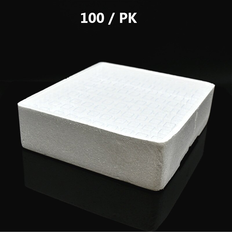 Cubeta de plástico 1,5 ml/2,5 ml, espectrofotómetro Semi Micro PS cubetas, camino ligero, rango de longitud de onda de 10mm, 340 ~ 900nm 100 / PK