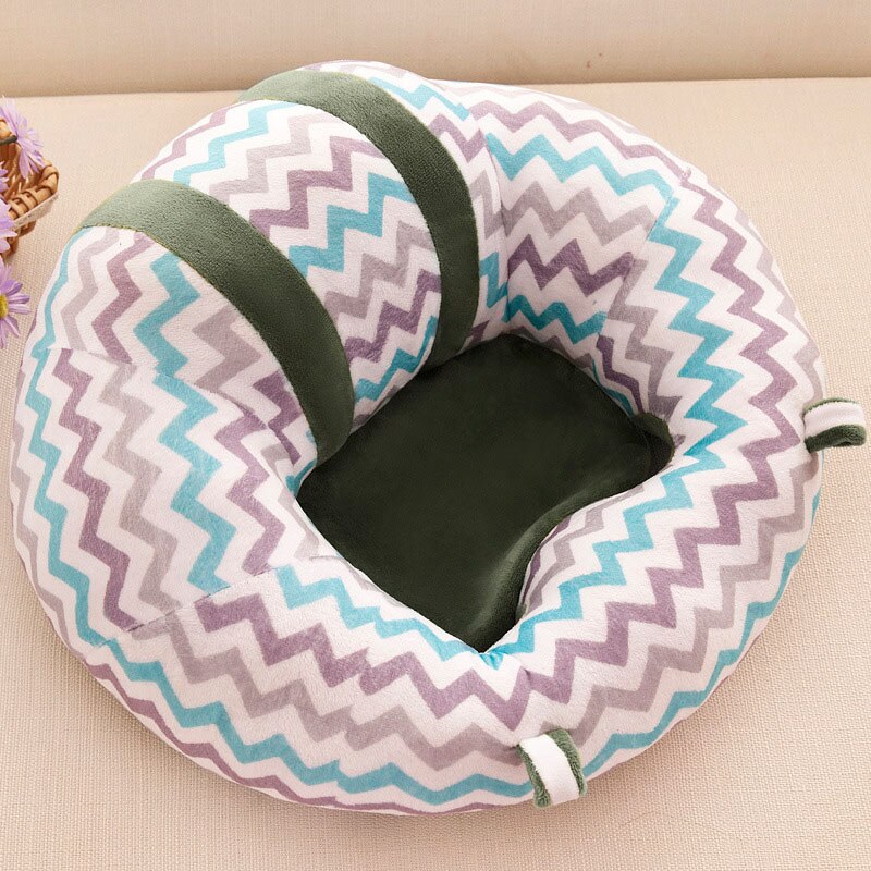 Dessin animé coton bébé assis coussin soutien enfants infantile bébé siège canapé chaise enfant en bas âge sécurité bébé alimentation chaise: waves