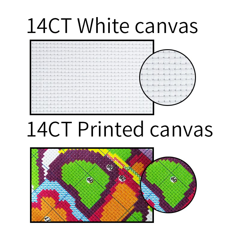 Muis In De Cup Borduurwerk Kruissteek Stelt Diy Handwerken Geteld Kruissteek Patronen Aida Stof 14CT 11CT Gedrukt canvas