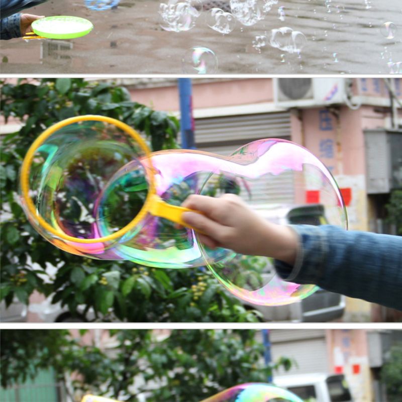 Bubble Blowers Set Big Bubbles Wand Funny Bubbles Maker Kids Party Props F3ME