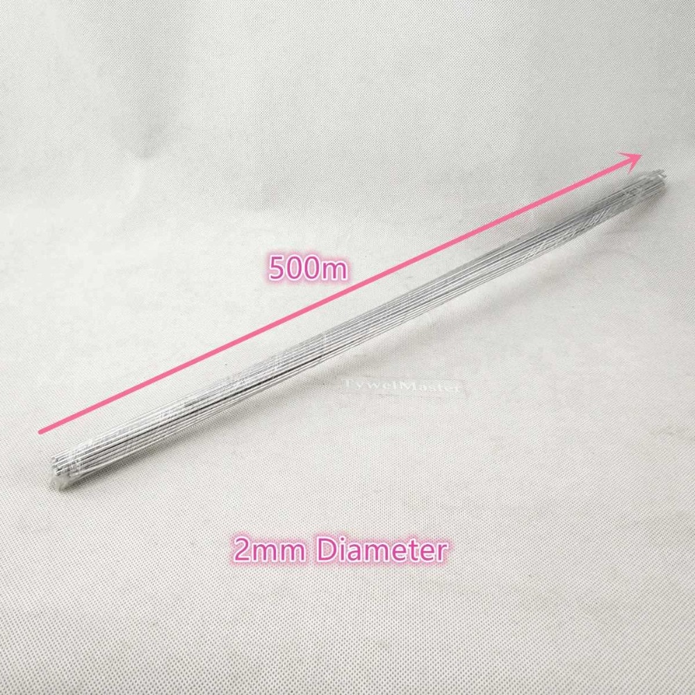 Lage Temperatuur Aluminium Solderen Staven Gevulde Gas Lassen Draad 500X2.0Mm Aluminium Repareren Materiaal Gas Solderen Staven