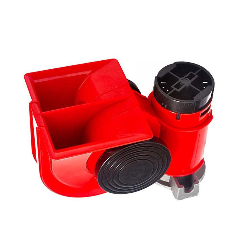 Loud Dual-tone Snail Horn Universal Electric Air Horn Car Auto Horn Integrated Helicoid Air Loud Horn