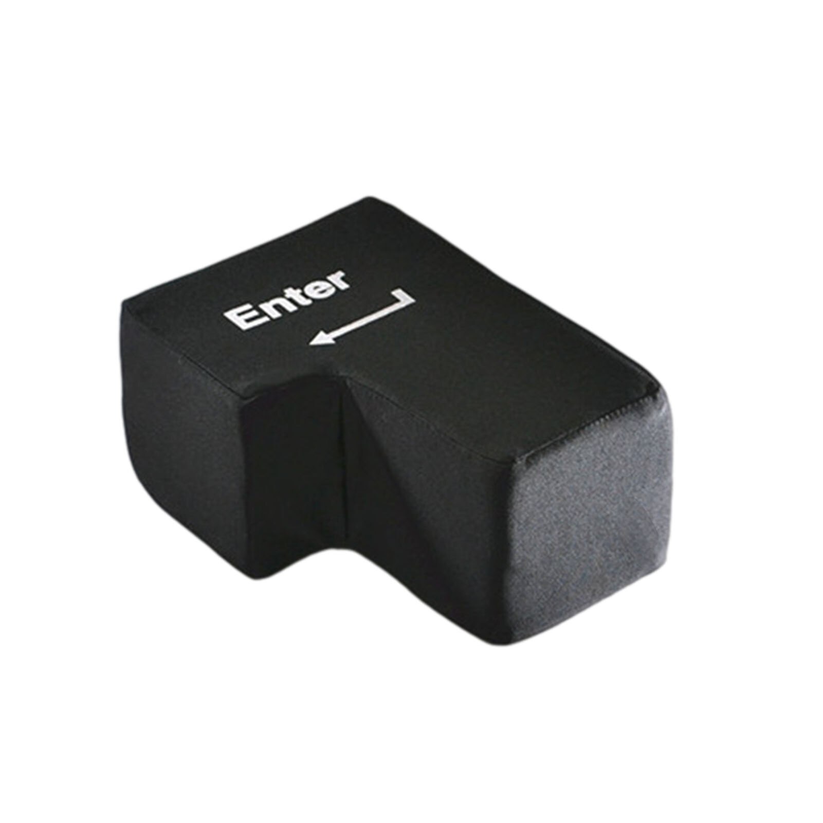 Big USB Enter Key Anti Stress Button Decompression Computer Any Vent Pillows Desktop Pillow Offices Stress Relief Toy