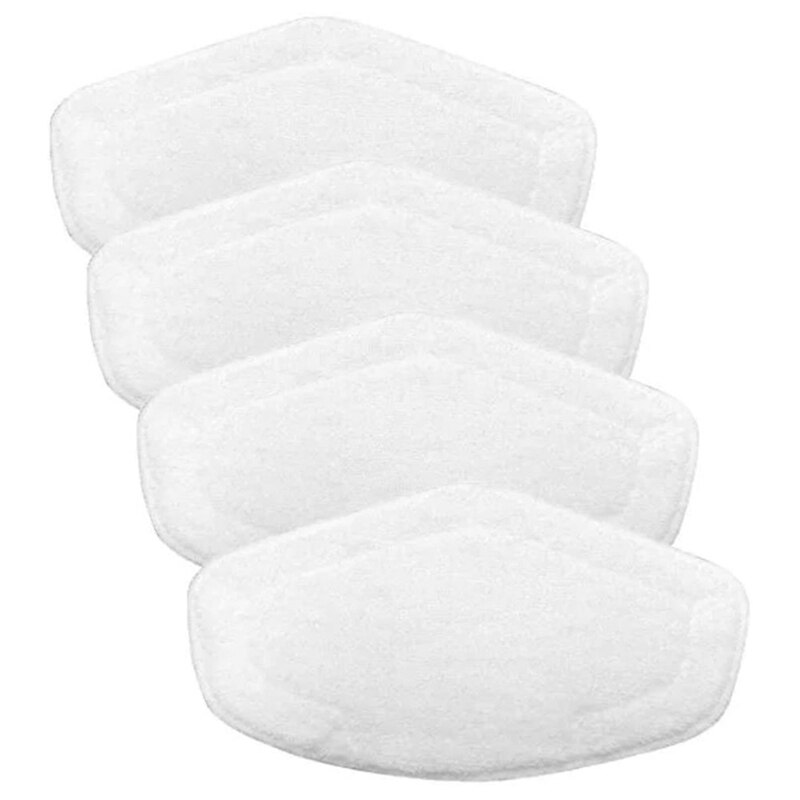 4Pcs Mop Doeken Voor Vaporetto Smart 40 Mop Stoomreiniger Vaporetto SV400 Hygiëne SV420 Frescovapor Mop Doek