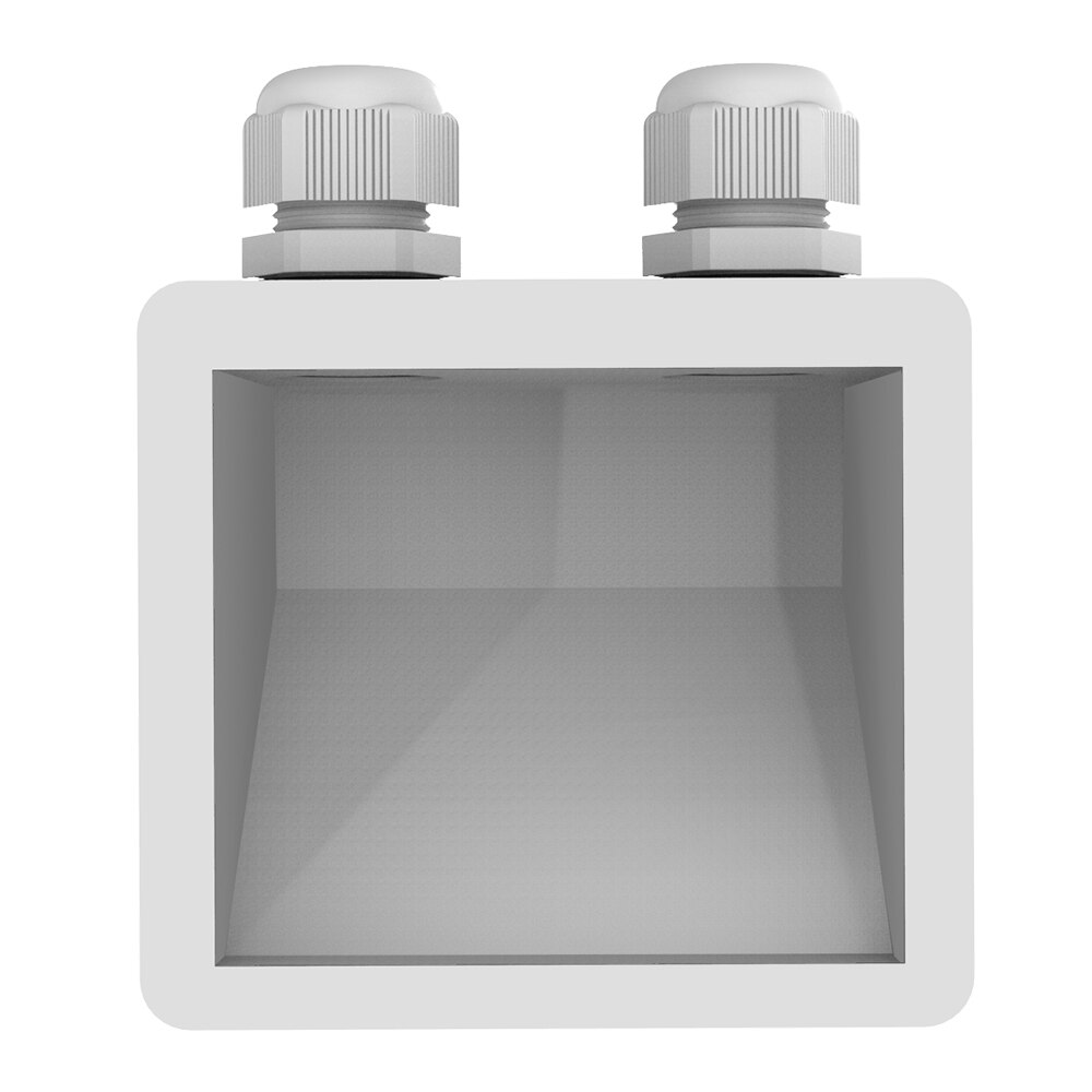 Double Cable Entry Gland Waterproof ABS Gland Box for Cable Types 4mm to 12mm, Solar Panel Motorhome RV Camper Van Caravan