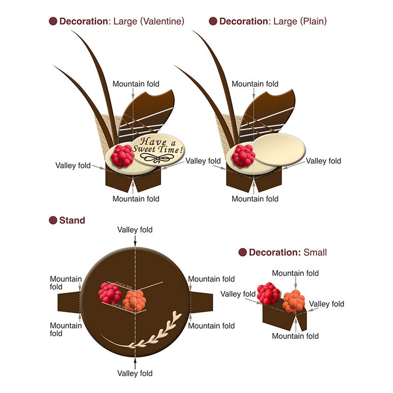 DIY Pop-up Card Cake,Handmade 3D Anniversary Greeting Card Paper Model,Postcard Invitation Papercraft,Craft Toy ER-097