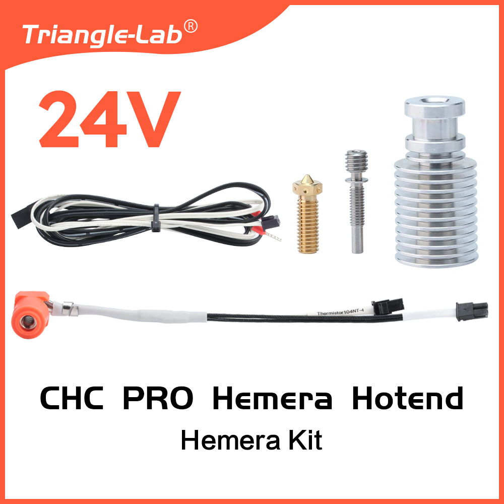 RS Trianglelab 115W High Power CHC Pro Kit Ceramic Heating Core Quick Heating For Ender 3 Volcano Hotend CR10 mk3s blv: Yellow