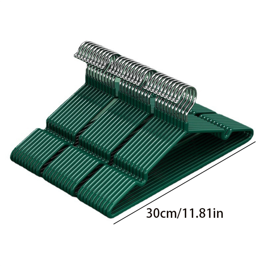 10 Children's Clothes Hangers Home Use Non-Slip Wardrobe Storage Baby Clothes Hangers Children's Stainless Steel Clothes Hangers