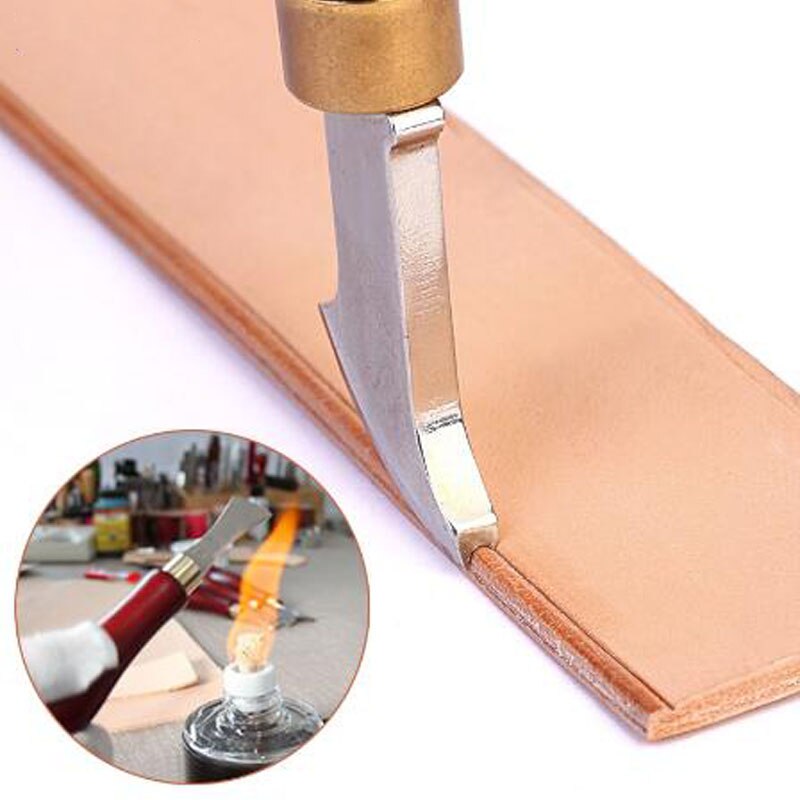 1.0-2.5 Mm Lederen Boog Rand Sector Ondiepe Groef Randen Koud En Warm Druk Lijn Punch Inbedding Draad Lederen ambachtelijke Gereedschappen