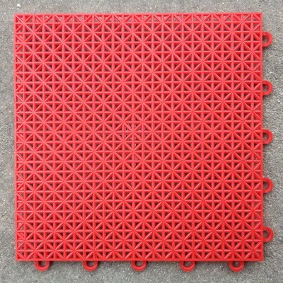 10 x 10 i diy skjøteteppe teppe tykt pvc antiskli hul matte kjøkken dårlig dårlig dusj dekk balkong basseng dreneringsmatter: A1