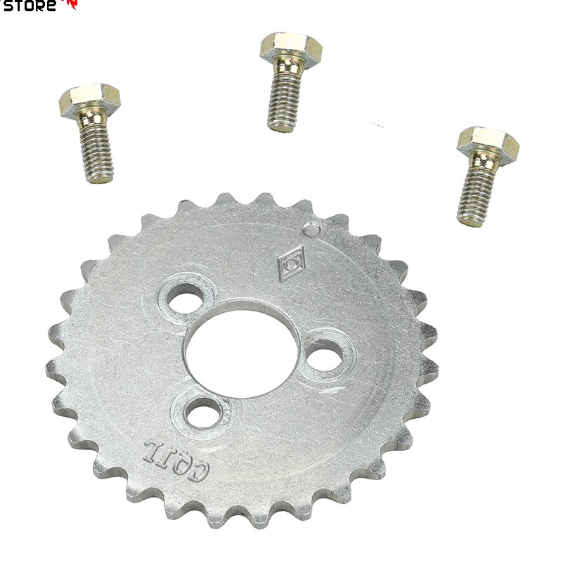 Lifan 140cc 28 Tooth Camshaft Timing Sprocket with bolt For LF140cc 1P55FMJ Horizontal Kick Starter Engines Dirt Pit Bikes parts