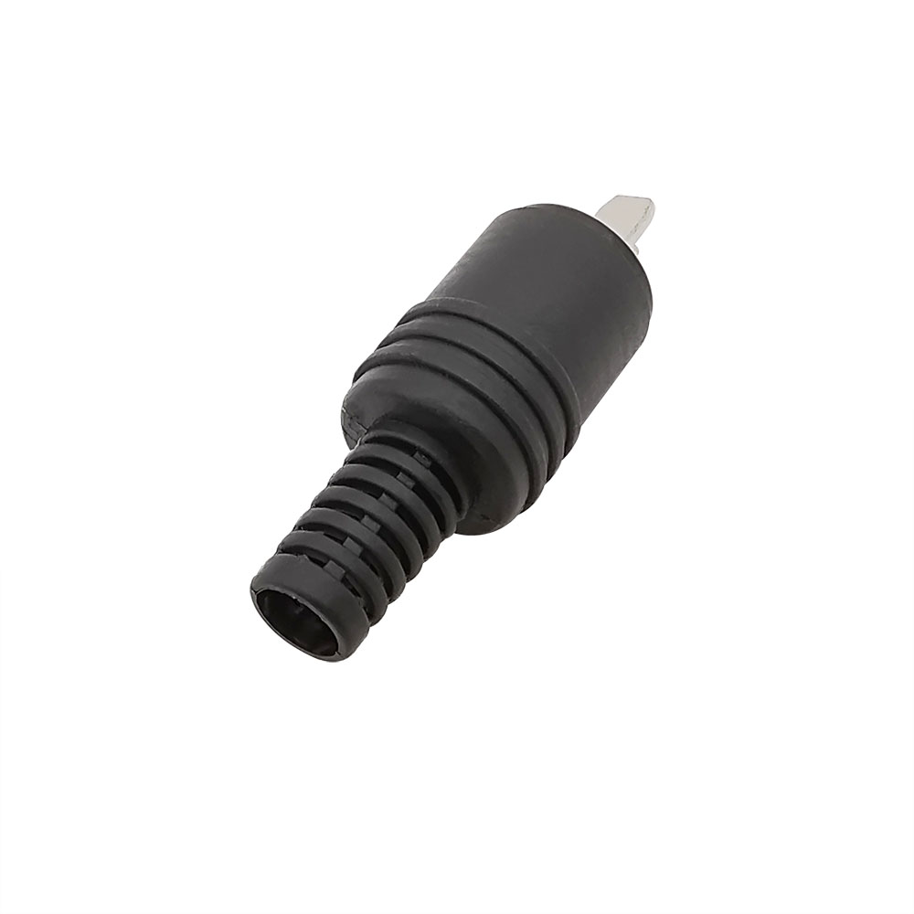 Conector de clavija DIN de 2 pines, señal de alimentación DIN de 2 pines, enchufe macho, altavoz HiFi, Cable de Terminal de tornillo de Audio, conector de soldadura