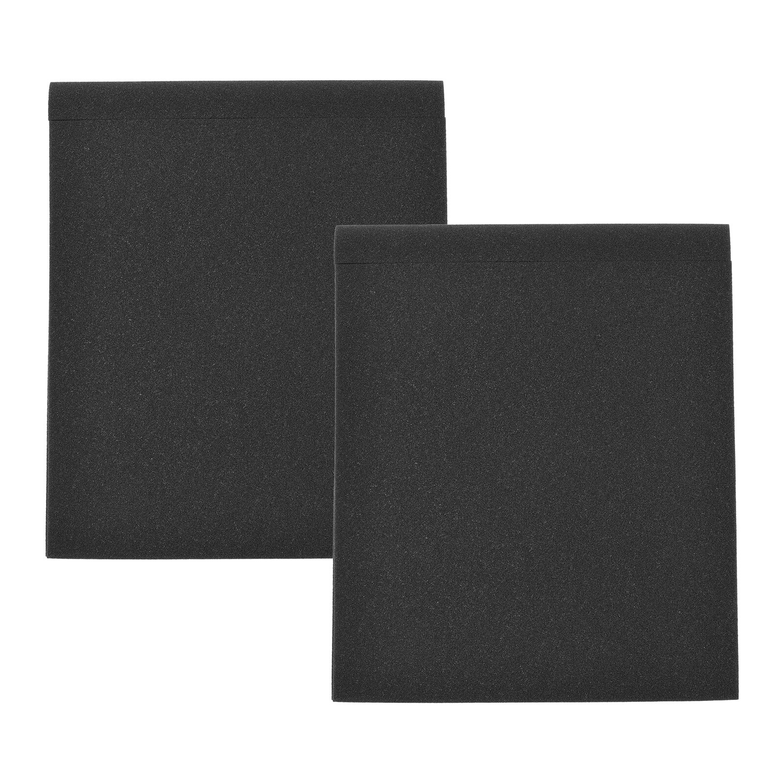 Almohadillas de aislamiento de espuma de aislamiento acústico de alta densidad, 30x27cm, área utilizable para altavoz de Monitor de estudio, 2 paquetes