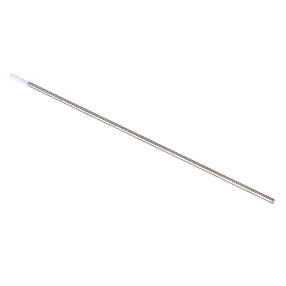 Electrodo de tungsteno de soldadura TIG blanca WZ8, 0.8% circoniado, 3,0x175mm, 10 Uds.