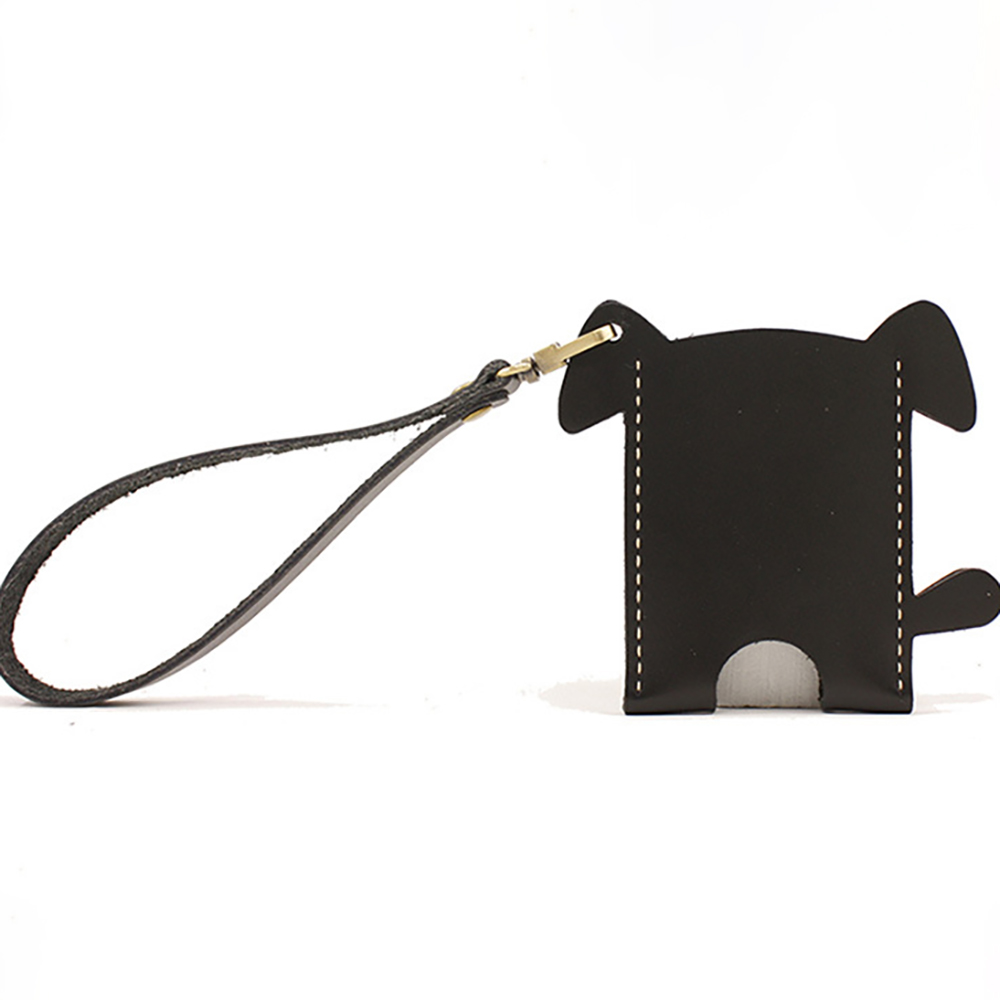 Cartoon Dog Shaped Card Holder Sewing Pattern Acrylic Leather Template DIY Handmade Leathercrafts Supplies