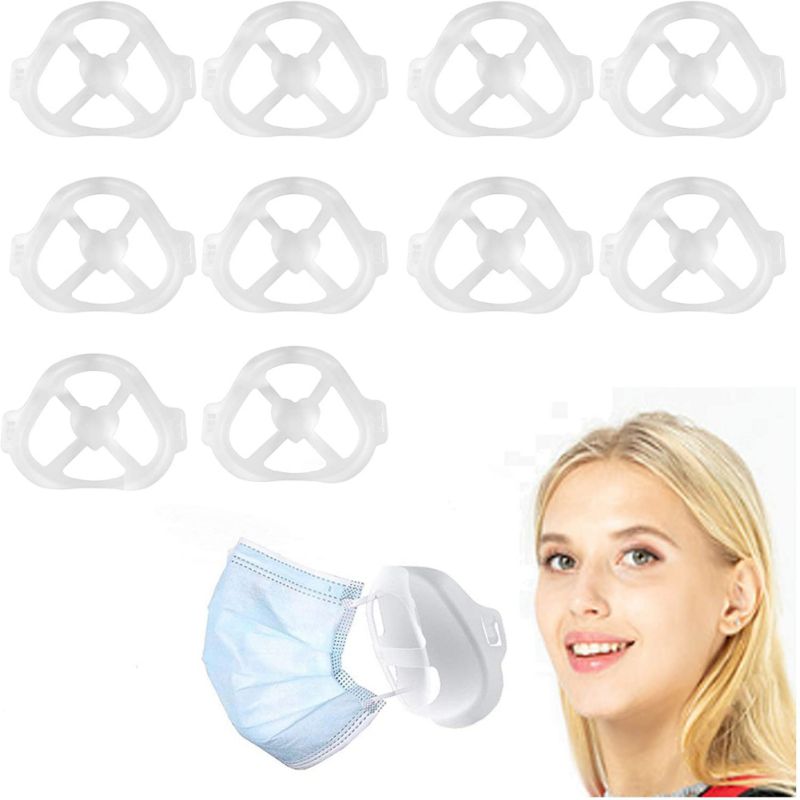 5/10Stck 3D Maske Halterung Maske Zubehör Atmen Reibungslos Und Kühle Maske Halfter Atmungsaktiv Gesundheits Zubehör