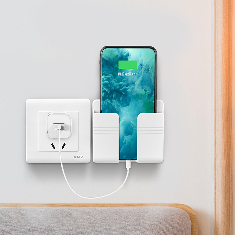 Pour Huawei Iphone Xiaomi support mural pour téléphone portable universel crochet de Charge pour téléphone portable support suspendu crochets station de Charge