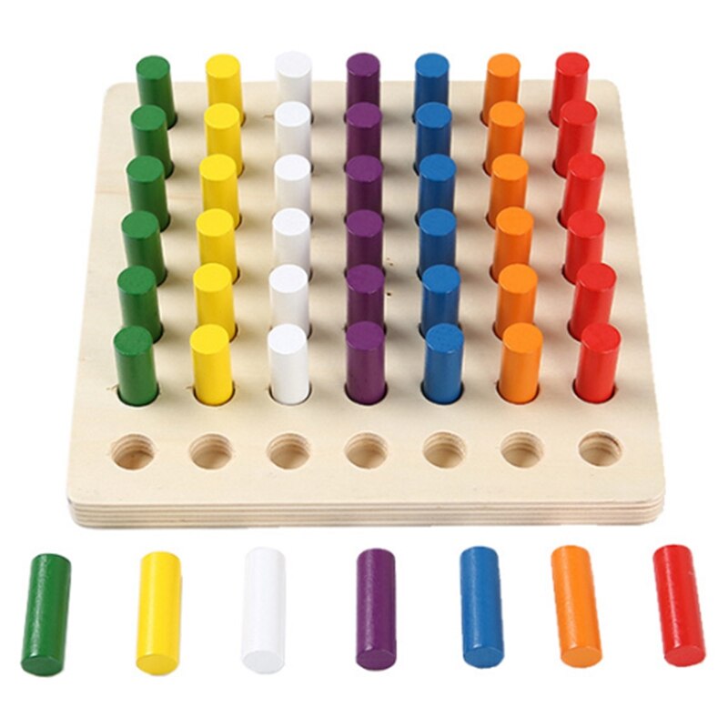 Speelgoed Educatief Games Cilinder Socket Blokken Houten Math Speelgoed Kinderen Early Educatief Speelgoed