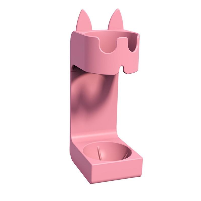 Electric Toothbrush Holder Free Punching Wall-mounted Suction Wall Bathroom Shelf Bathroom Dental Storage Shelf Accessories: type3-2