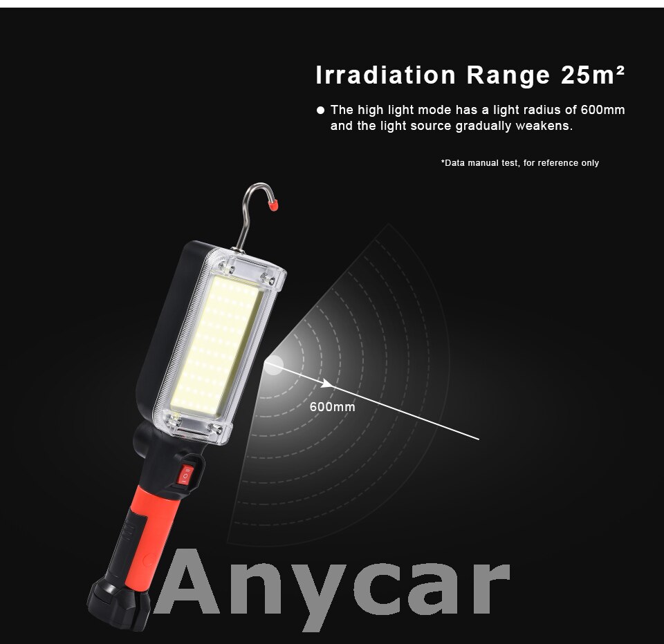 Led work light cob led lamp led car light work light led light matrix floodlight 8000LM rechargeable lamp portable waterproof