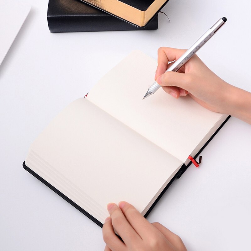 Retro Leather Notebook Thick Paper Bible Diary Book Notepad Blank Weekly Plan Writing Daily Notebooks Office School Supplies
