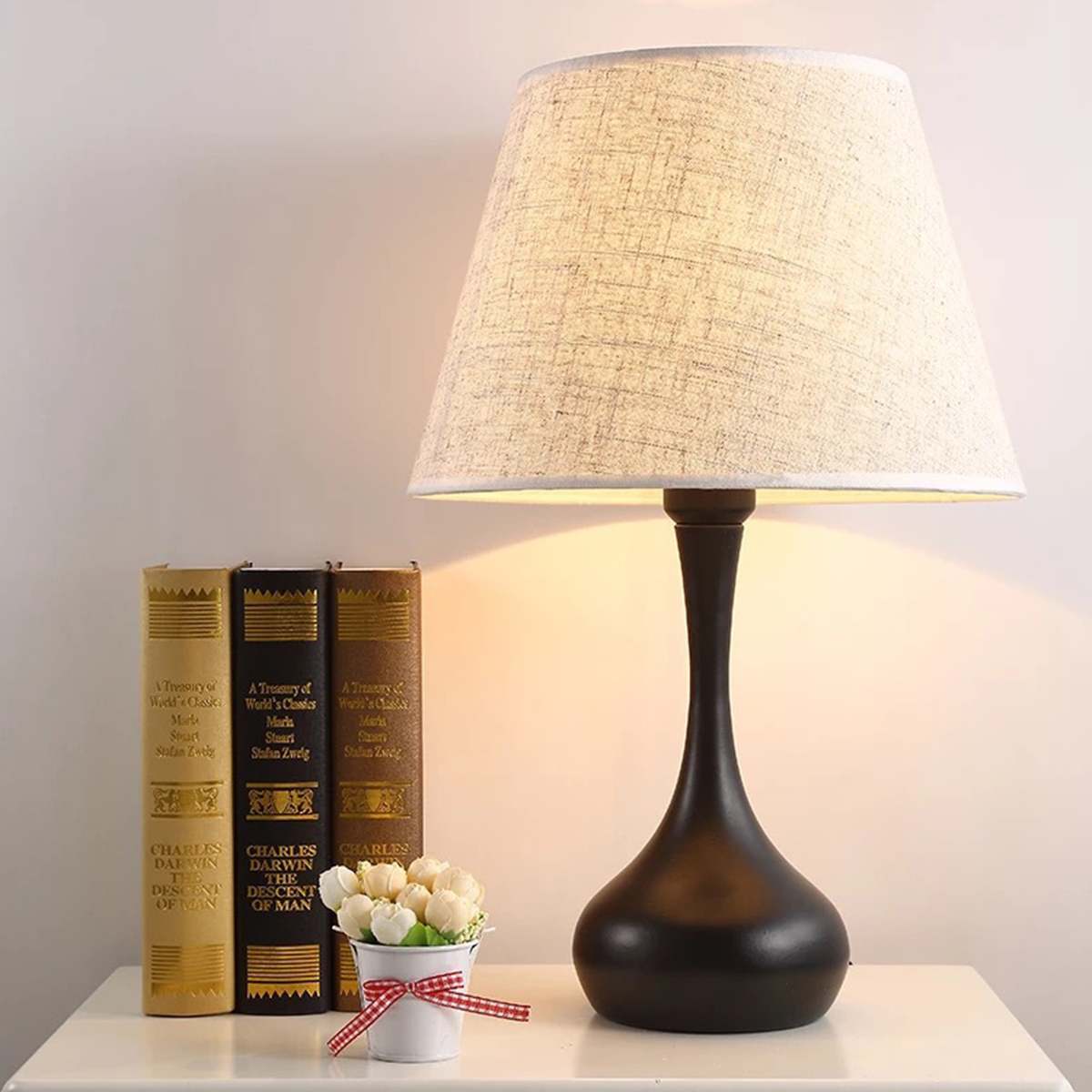 Led Bureaulamp Moderne Thuis Bedlampje Bed Tafel Lampen Voor Slaapkamer Woonkamer Verlichting Warm Wit Verlichting Nachtlampje decor