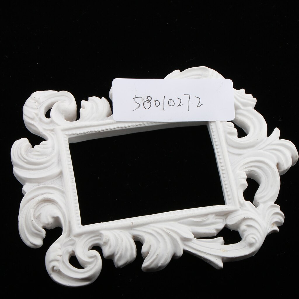 Antique Wall Decors Picture Frame Cutouts Perfect for Wedding and Party Decor - Cardboard - White/Black