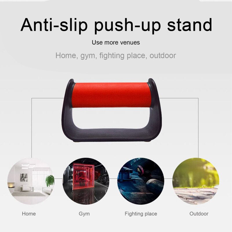Anti-Slip Push-Up Beugel Home Fitness Trainer Arm Borst Buikspier Oefening Sportartikelen Gewicht 500Kg