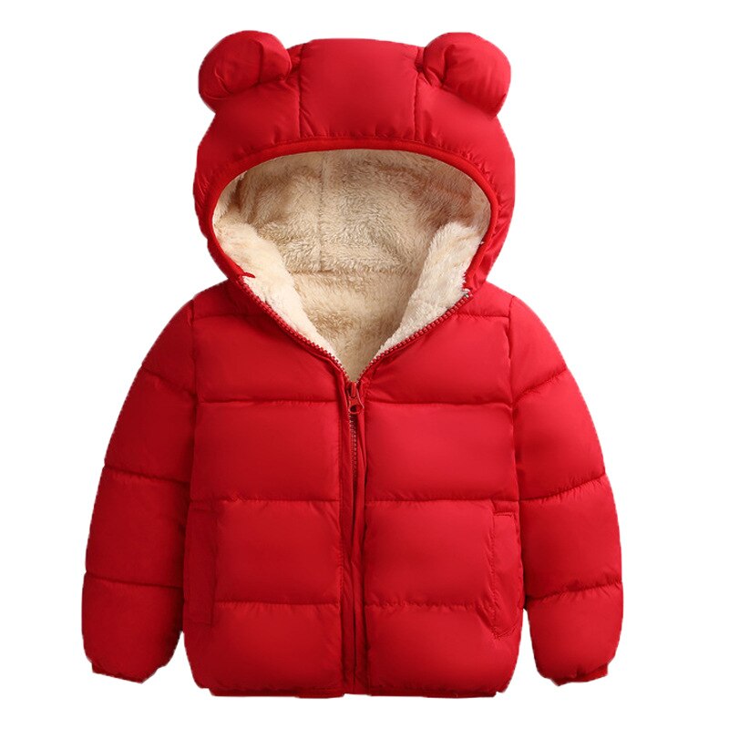 Vestes d'automne et d'hiver pour bébés filles | Manteau, veste, manteau,: Red / 5