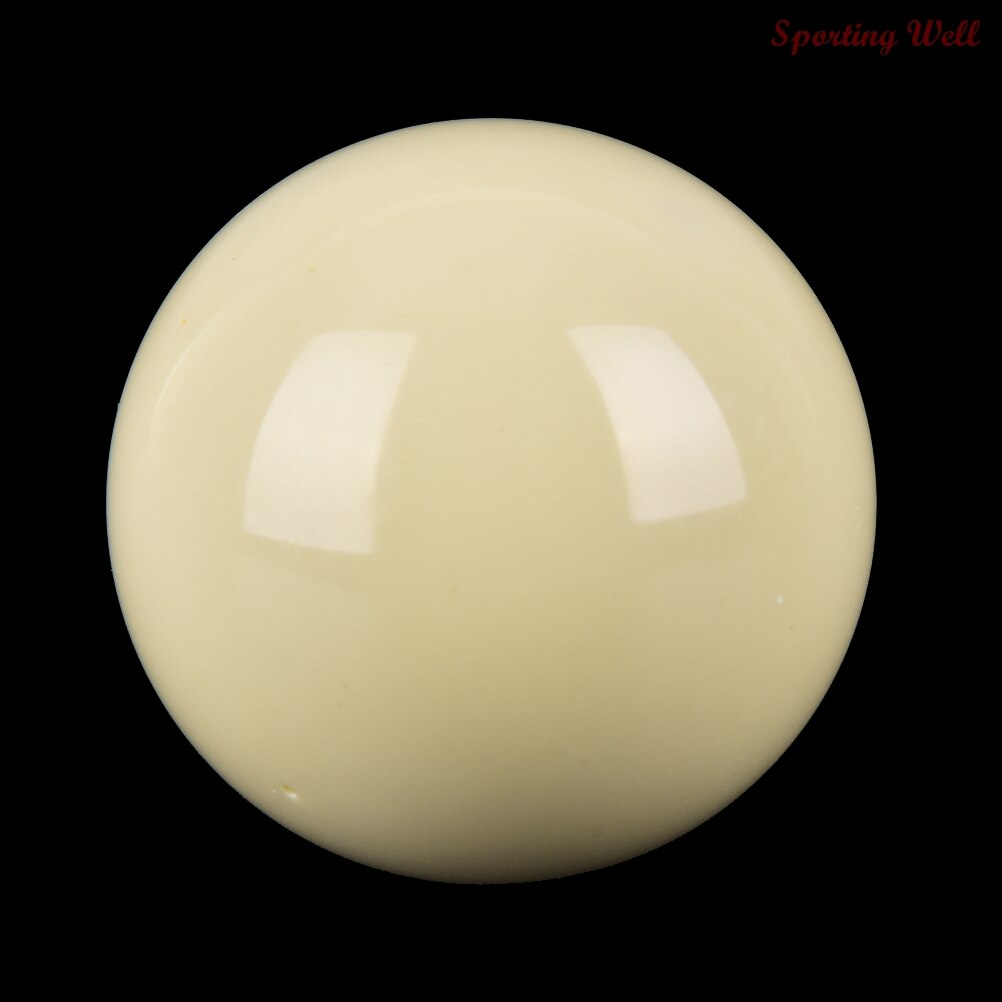 57.2mm branco bilhar 2 1/16 "bola de bilhar bola de taco snooker tabela formação ponto bola de sugestão 2 diâmetro 1/4" bola de bola de nove-bola