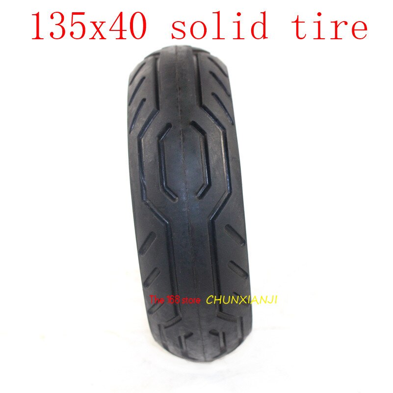 135x40 Solid Tire 135*40 tubeless Tyre for Electric Skateboard , Balancing Car , Trolley Cart , Baby Carriage