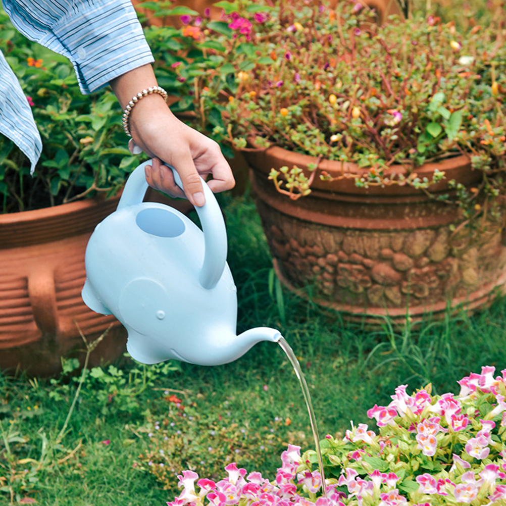 Elefanten-Gießkanne für Höhle Innenbereich, dekorativ, Mini-Gartendosen, Dusche, Jahrgang-Pflanzen, Regators, Topf, recycelter Eimer, Hunde-Trichter