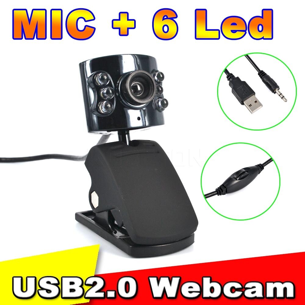 Pixel Usb Camera Kebidu 30 Mega Pixel Usb 6 Led Licht Dimmer Camera... – Grandado
