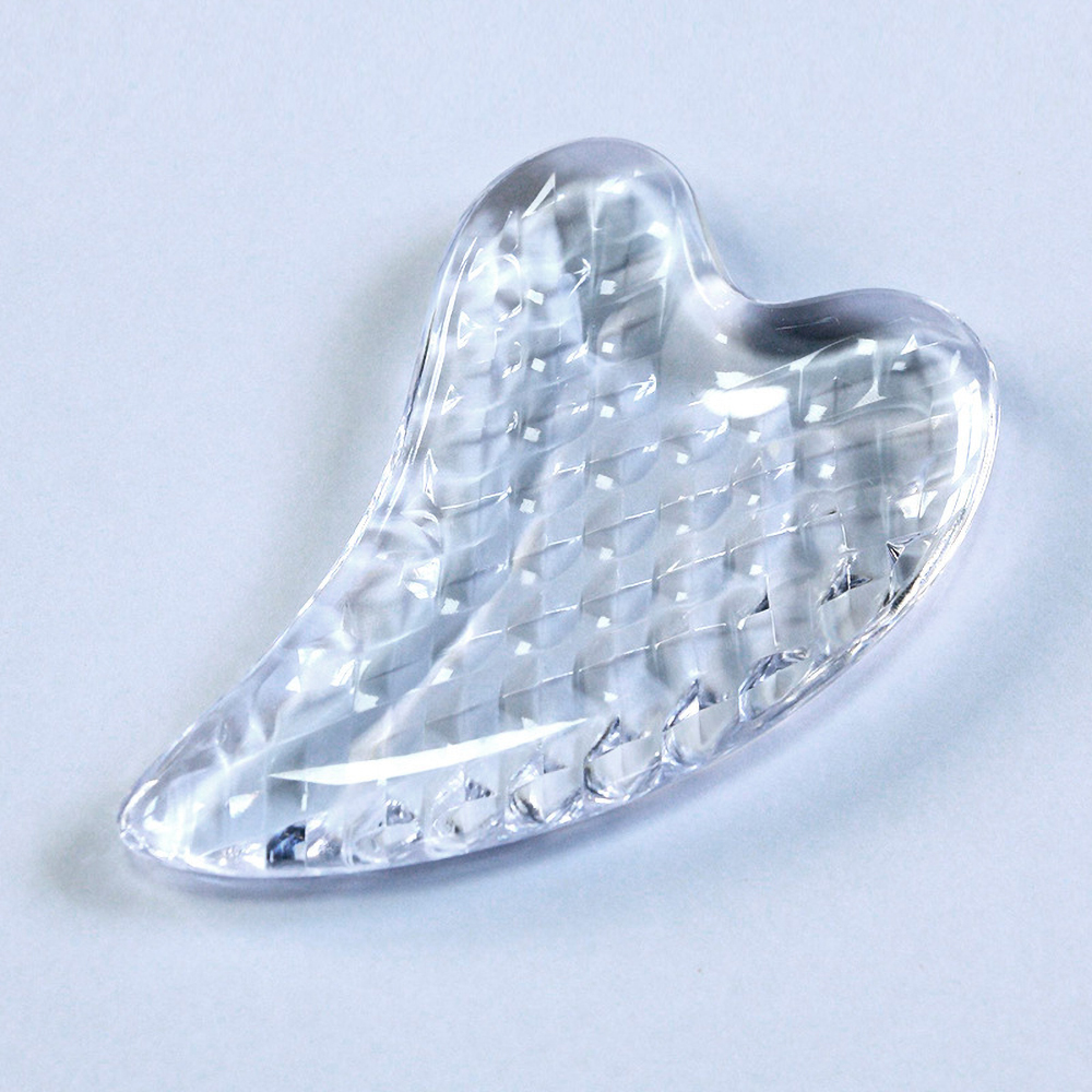 Facial Massage Gua Sha Board Crystal Gua Sha Face-lifting Artifact Lifting Facial Beauty Beauty-beautifying Gua Sha Board