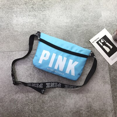 Women's Waist Bag Pink Fanny Pack Beach Diagonal Bag Card Holder Chest Bag Casual Heuptas Pockets Pouch Belt: Blue