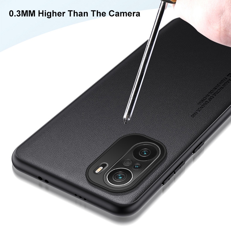 Lyxigt pu-läderfodral till xiaomi  mi 11i poco  f3 matt skal silikon heltäckande telefonskal till redmi  k40 pro plus skal