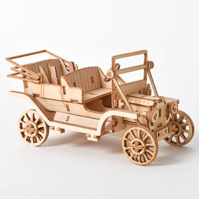 DIY 3D Wooden Puzzle Model Handmade Mechanical Toy... – Grandado