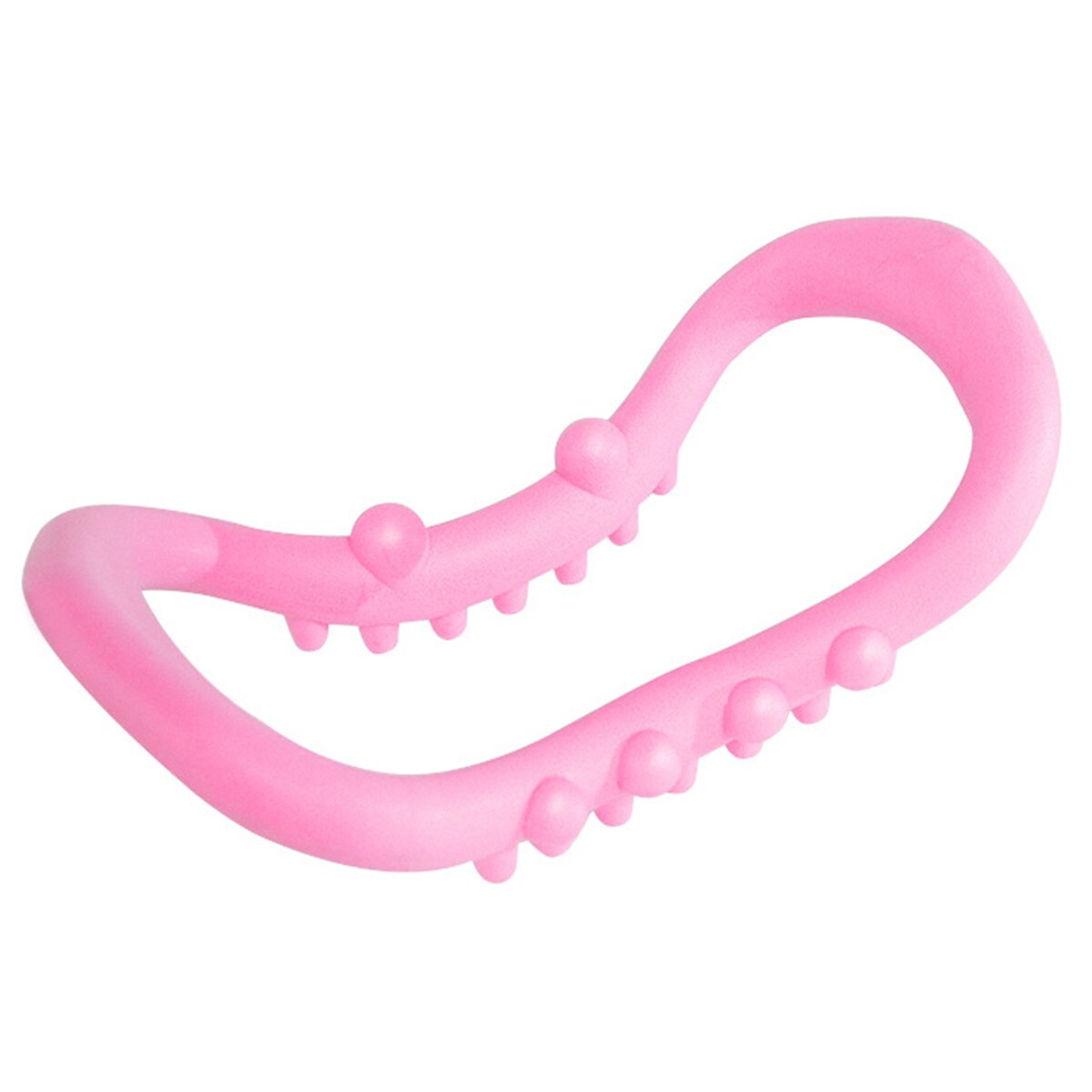 Yoga Ring - Pilates Bodybuilding Exercise - Fascia Massage Workout Tool: Pink