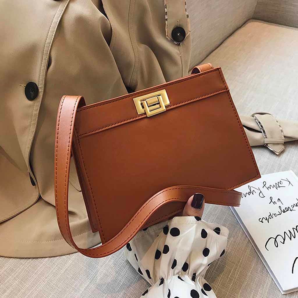 Women Handbags Women Retro Wide Shoulder Strap Messenger Bag Purse Elegent Vintage Crossbody Bags Sac A Main