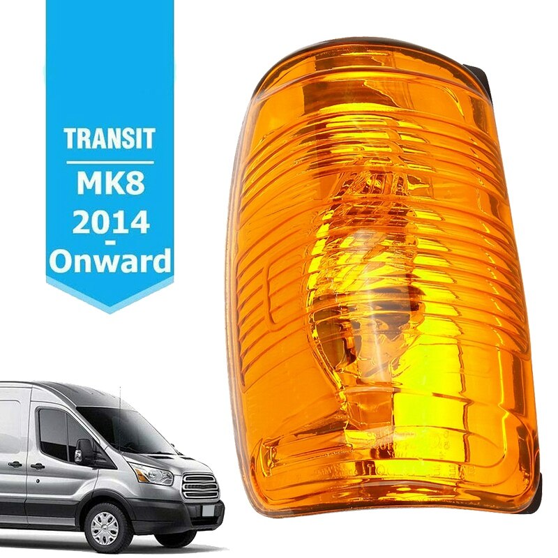 Auto Wing Achteruitkijkspiegel Indicator Lamp Richtingaanwijzer Lens Cover Voor Ford Transit MK8 1847387