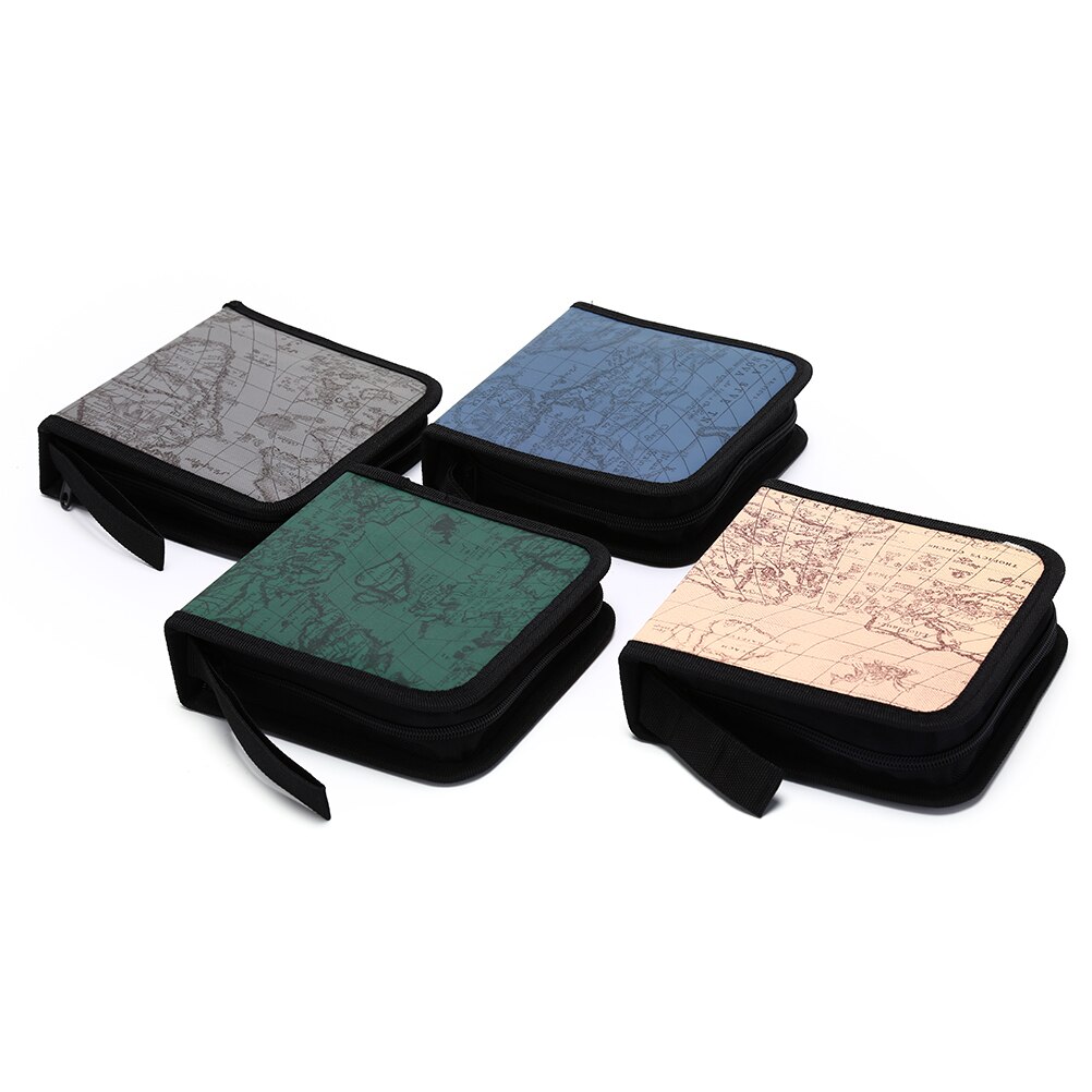 40Pcs Disc Cd Dvd Capaciteit Case Opslag Houder Carry Case Organizer Mouwen Wallet Cover Bag Box Cd Dvd Opslag cover Accessoire